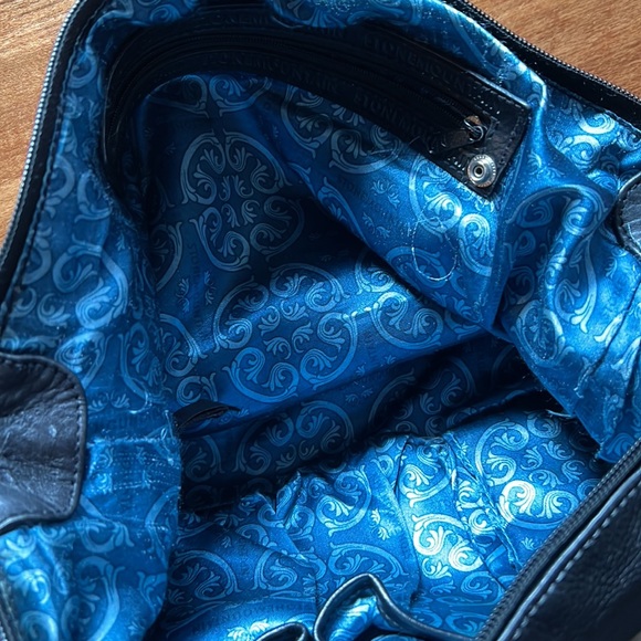 Stone Mountain Black Pebble Leather Bag - Picture 6 of 14